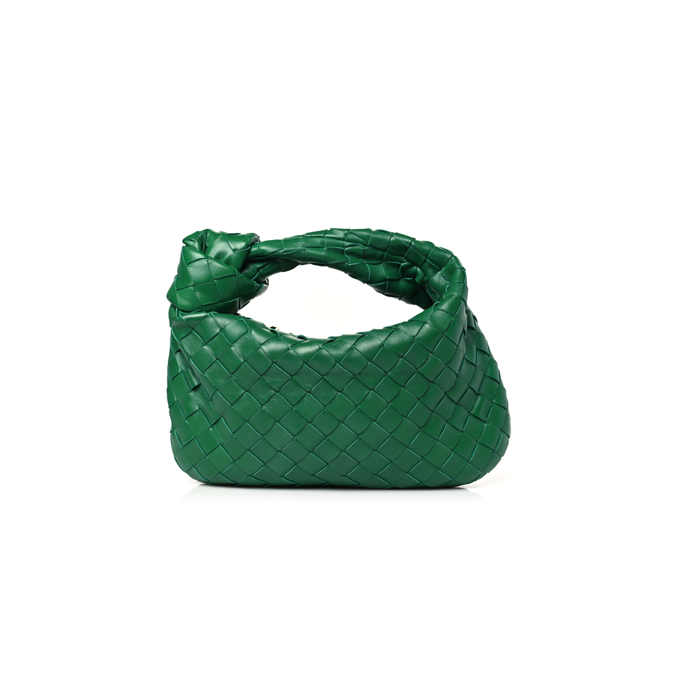 BOTTEGA VENETA NAPPA INTRECCIATO MINI JODIE RACING GREEN (25*14*8cm)